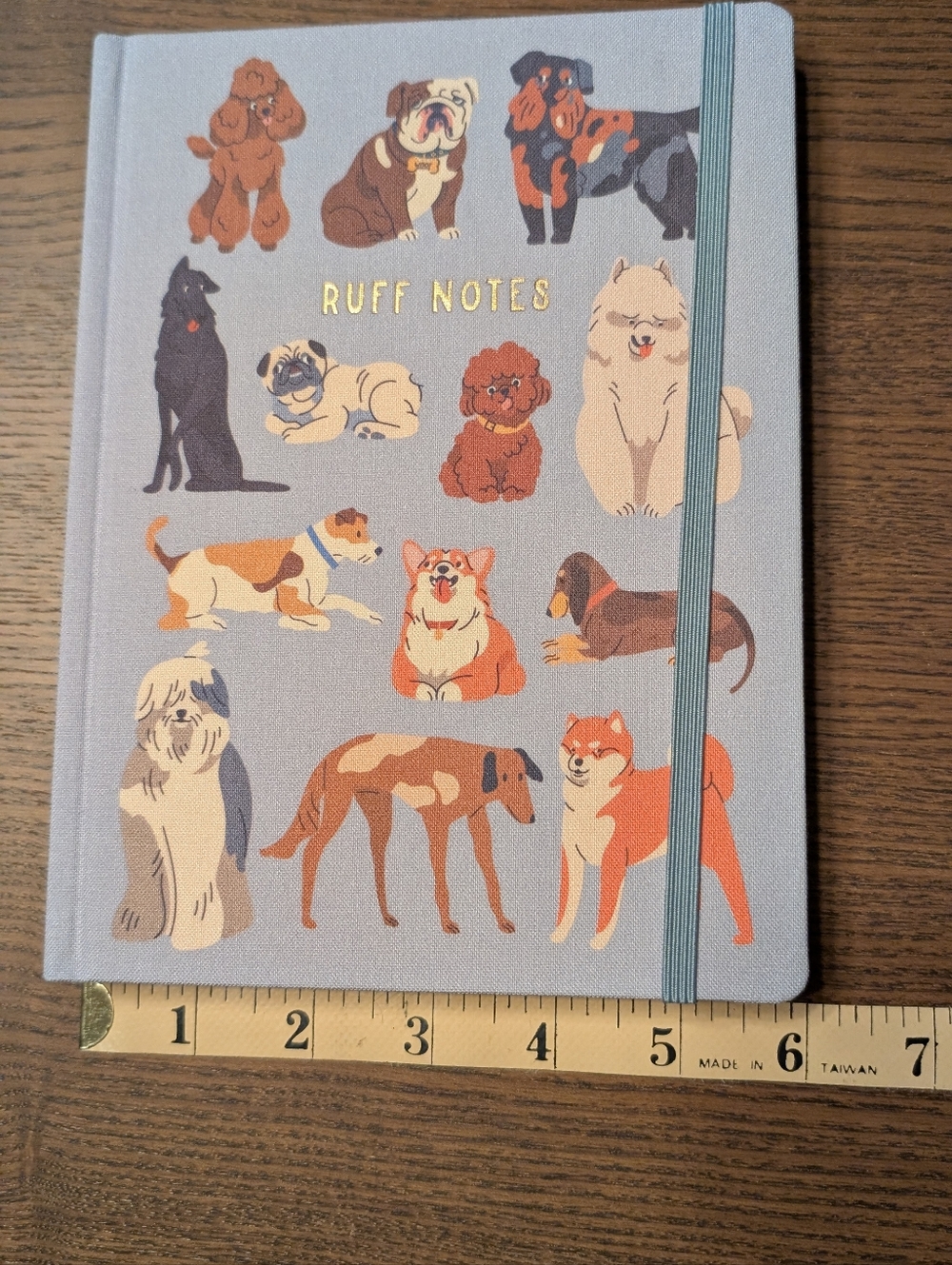 Up & Up Ruff Notes Dog-Themed Hardcover Notebook – Light Gray 6x8 Lined Paper - Picture 5 of 5